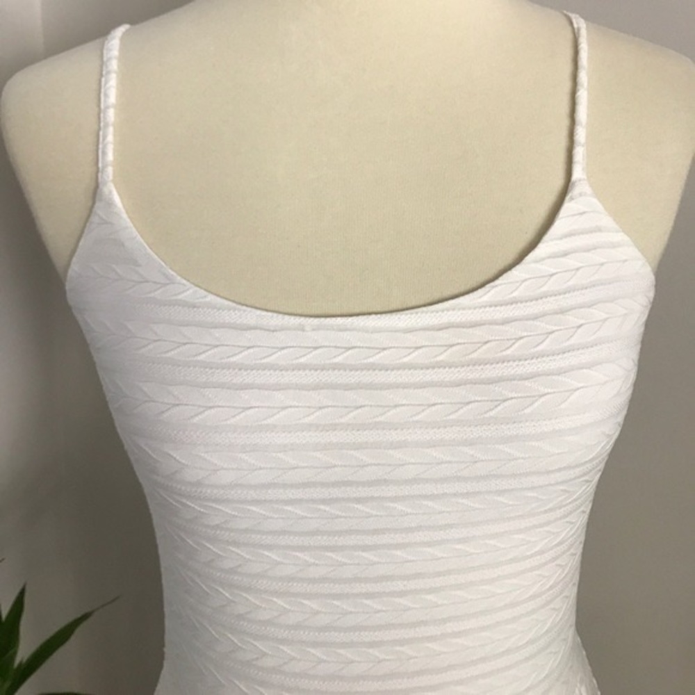 Aqua Textured Tank Maxi - Picture 3 of 8